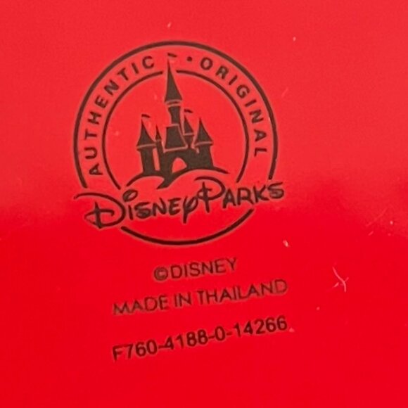 Disney Embossed MINNIE MOUSE Polka Dot Bow Mug ~ Black & Red w/ White Polka Dots - Picture 10 of 10